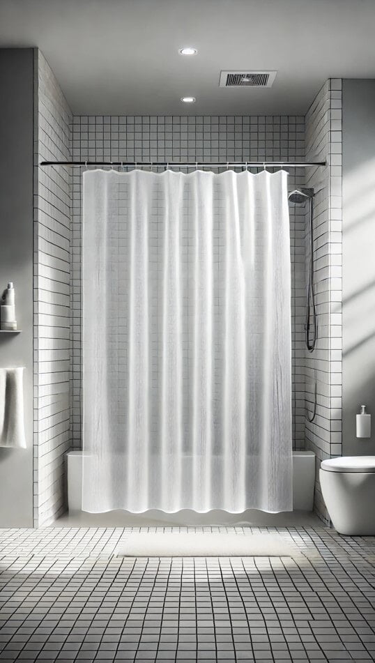 Shower Curtain Types and Rod Types | Redo Shower